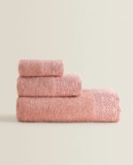 Serviette-de-bain-dentelle-appliquée-Casablanca-CoucouMarket-Maroc