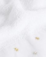 Serviette-de-bain-étoiles-brodées-Casablanca-CoucouMarket-Maroc