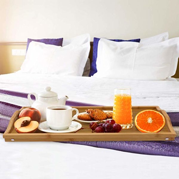 plateau-de-lit-pliable-en-bambou-petit-dejeuner-Casablanca-Maroc