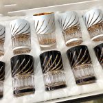 12 Verres à thé en cristal