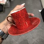 Ensemble de 6 Tasses à café avec sous-tasses
