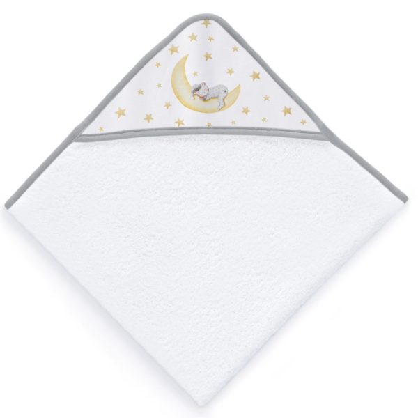 Sortie-de-bain-100-Cotton-Brodéé-Trés-Chic-Marlon-Night-Gris-Naf-Naf--coucoumarket-Casablanca-Maroc