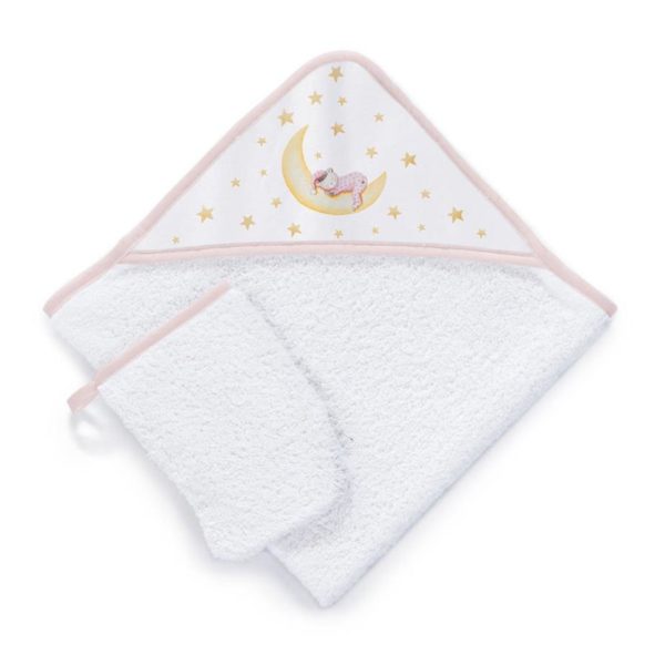 Sortie-de-bain-100-Cotton-Brodéé-Trés-Chic-Marlon-Night-Rose-N