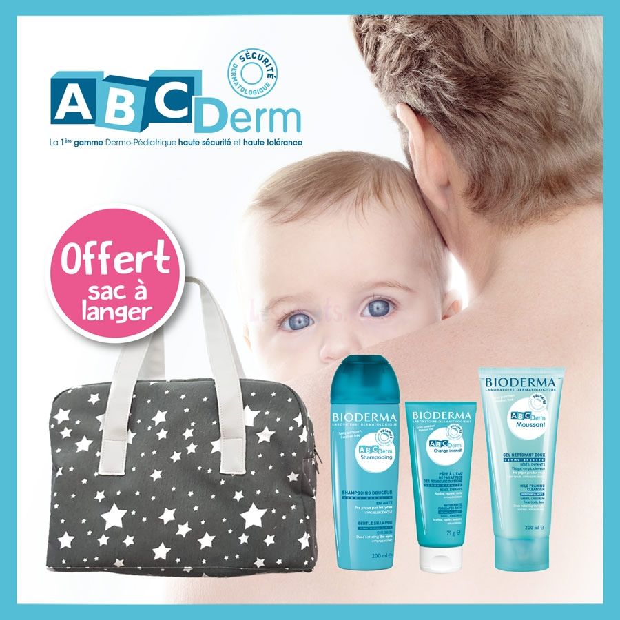 Pack Essentiel Sac Gris Offert Bioderma Coucoumarket