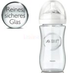 Avent-Biberon-Natural-En-Verre-Anti-Colique-1M-240Ml-coucoumarket-Casablanca-Maroc