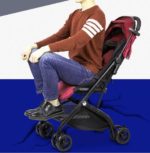 poussettes-coucouMarket-Maroc-Casablanca-poussette-valise-rouge-bordeau-test