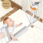 Barrière-sécurité-pour-bébé-et-enfant-Barres-d'escalier-Clôture-pour-animal-domestique-automatique