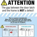 Barrière-sécurité-pour-bébé-et-enfant-Barres-d'escalier-Clôture-pour-animal-domestique-avant-et-apres