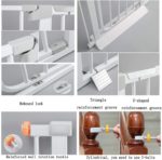 Barrière-sécurité-pour-bébé-et-enfant-Barres-d'escalier-Clôture-pour-animal-domestique-manuel