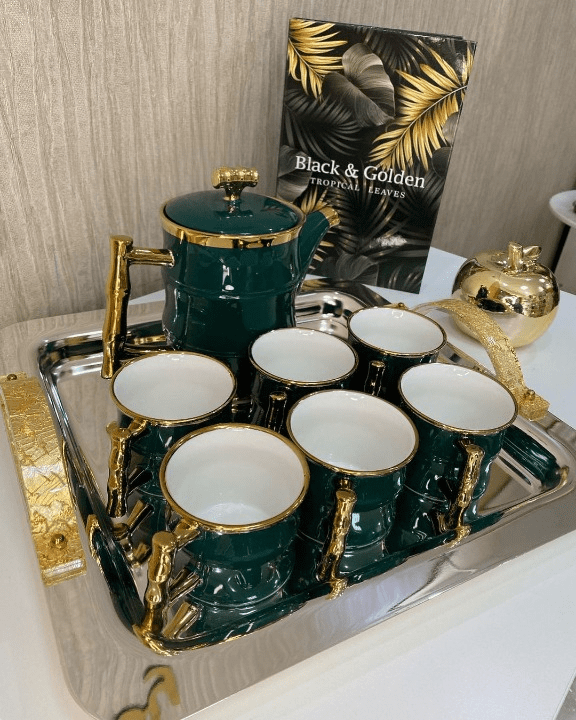 service-cafe-ceramique-plateau-theiere-tasses-6-personnes