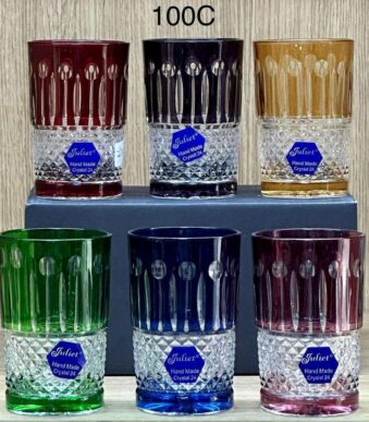 12-verres-à-thé-cristal-doré-marocain-coucouMarket-Casablanca-Maroc-Promo