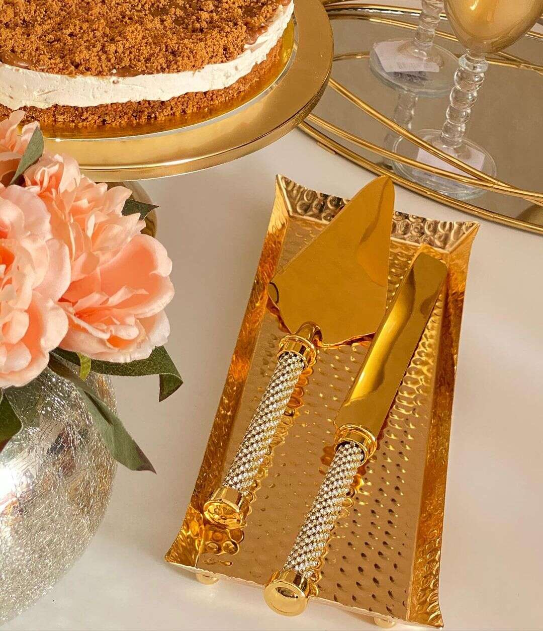 𝑬𝒏𝒔𝒆𝒎𝒃𝒍𝒆-coûteau-et-pelle-à-gâteau-Casablanca-Maroc-Prix-coucouMarket