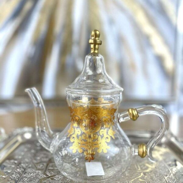 théière-marocaine-en-verre-transparente-Maroc-Casablanca