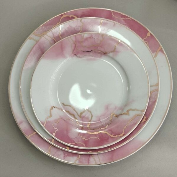 service-assiettes-36-pieces-rose-pour-12-personnes-prix-casablanca-Maroc-coucouMarket