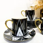ensemble-de-6-tasses-a-cafe-au-lait-avec-sous-tasses-noir-blanc-prix-Casablanca-maroc-CoucouMarket