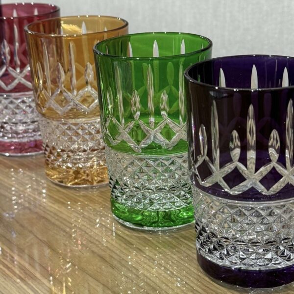 12-verres-à-thé-cristal-multi-couleurs-marocain-coucouMarket-Casablanca-Maroc-Promo