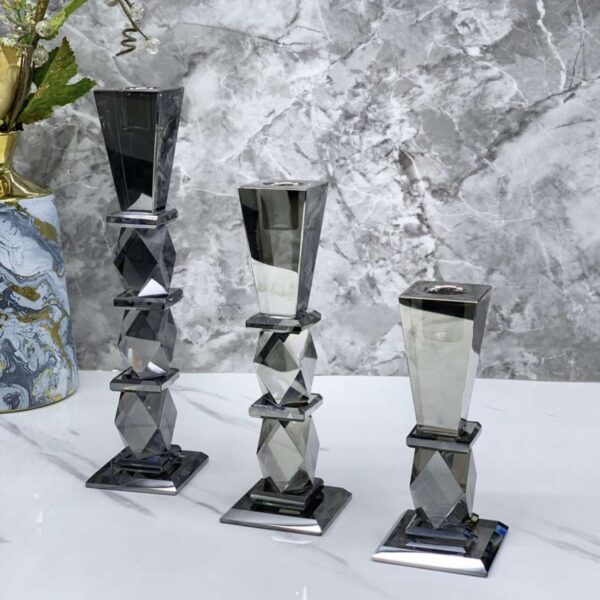 3-bougeoirs-en-gris-prix-Casablanca-Maroc-promo-coucouMarket