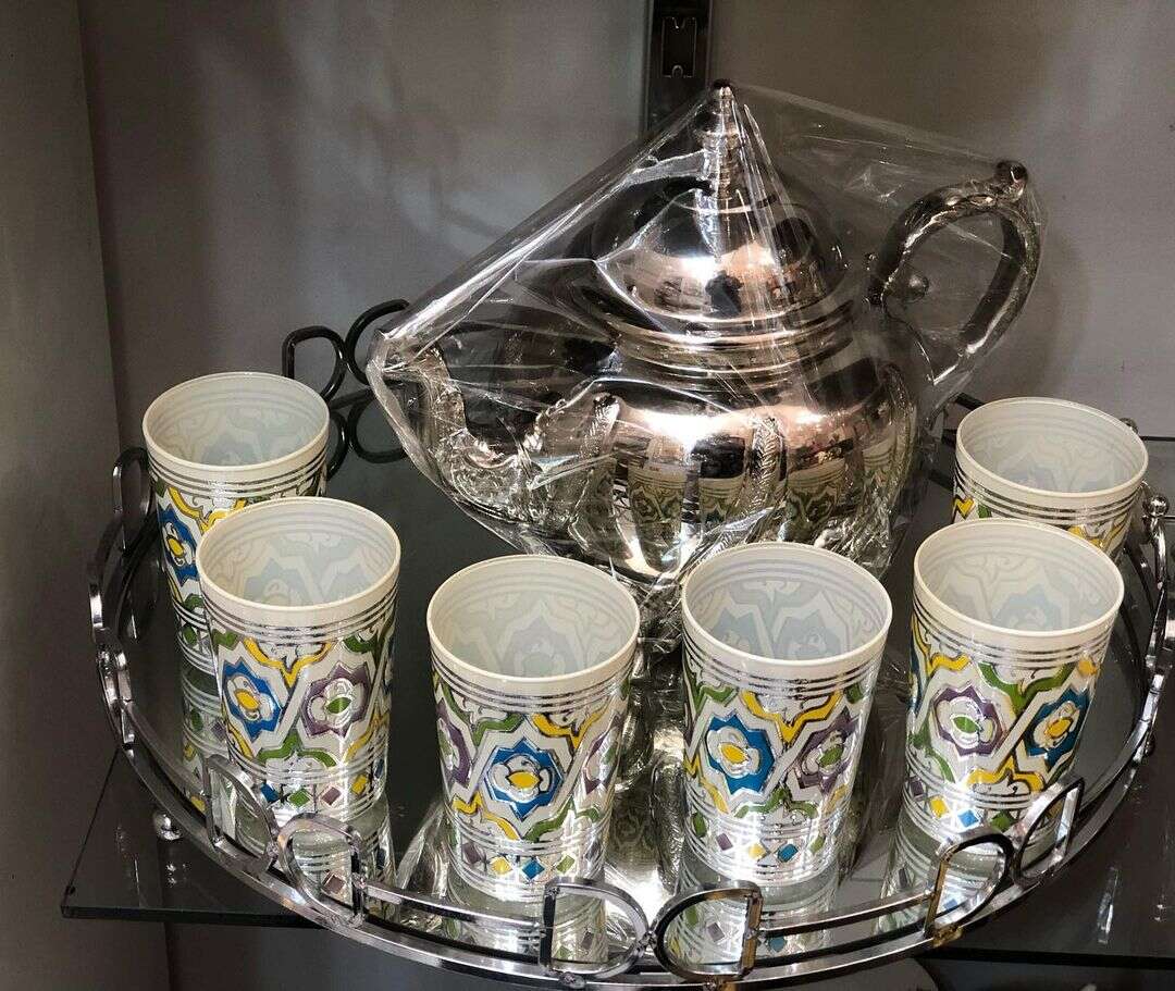 12-Verres-à-thé-marocain-de-Fes-Motif-Kalese-prix-Marocain-promo-Casablanca-Maroc-coucouMarket