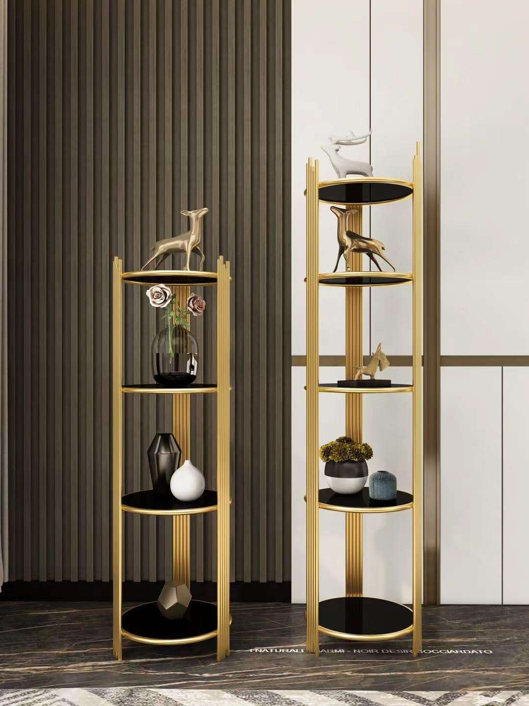 etagere-moderne-a-plusieurs-niveaux-en-or-prix-maison--Casablanca-Maroc-coucouMarket