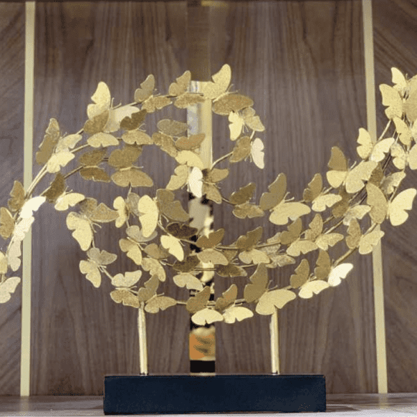 Sculpture-en-métal-Papillon-Gold-prix-promo-Casablanca-coucouMarket