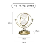 Sablier-rotatif-en-métal-de-30 minutes-prix-promo-Casablanca-coucouMarket-Maroc