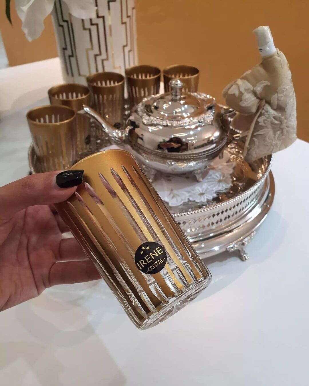 12-verres-à-thé-cristal-dorée-marocain-coucouMarket-Casablanca-Maroc-Promo-prix 12-verres-à-thé-cristal-dorée-marocain-coucouMarket-Casablanca-Maroc-Promo-prix