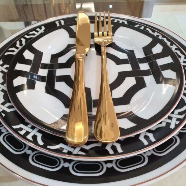 Service-assiettes-Catene-Black-de-36-pieces-prix-promo-Casablanca-coucouMarket