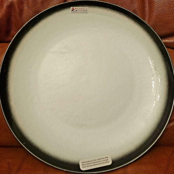 Assiettes-plates-rondes-Maxwell-Williams-Caviar-Granite-30 cm-prix-Maroc-Casablanca-coucouMarket