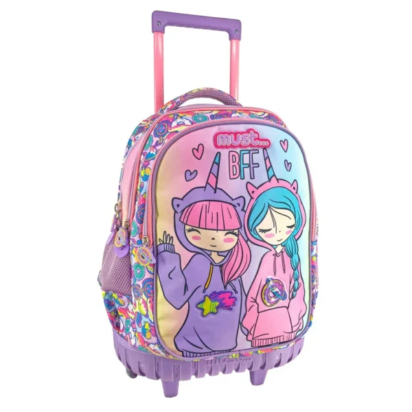 Cartable-à-roulettes-Best-Friends-Forever-44-cm-44-cm-sacs-et-cartables-enfants-sacs-qualité-Maroc-Casablanca-Prix-Promo-coucouMarket