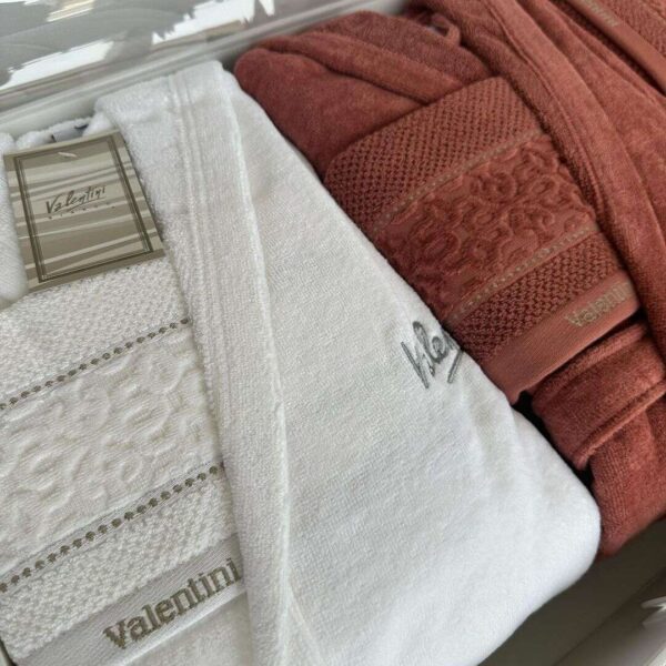 Pack-Peignoirs-mariage-de-8-Pièces-Blanc-Orange-prix-maison--Casablanca-Maroc-coucouMarket