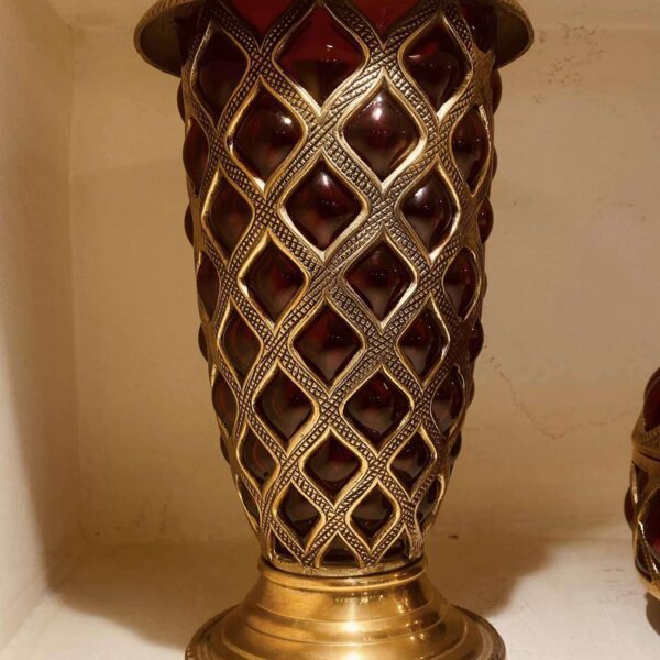 Paire-de-vases-en-cuivre-antique-Rouge-prix-casablanca-Maroc-coucouMarket