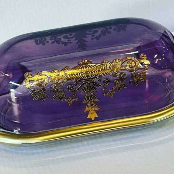 Beurrier-royale-colorée-violet-et-rectangulaire-par-unité-Casablanca-Maroc-coucouMarket