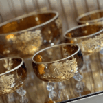 ensemble-de-saladier-motif-princesse-de-7-pièces-en-cristal-Italie-Miel-Marron-Maroc-Casablanca