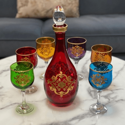 carafe-pricesse-avec-06-verres-en-couleur-doree-prix-casablanca-Maroc-coucoumarket