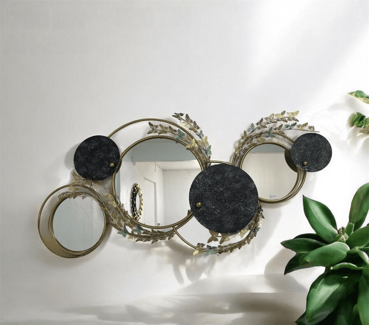 Miroir-Mural-Créatif-En-Métal-prix-Casablanca-Maroc-coucouMarket