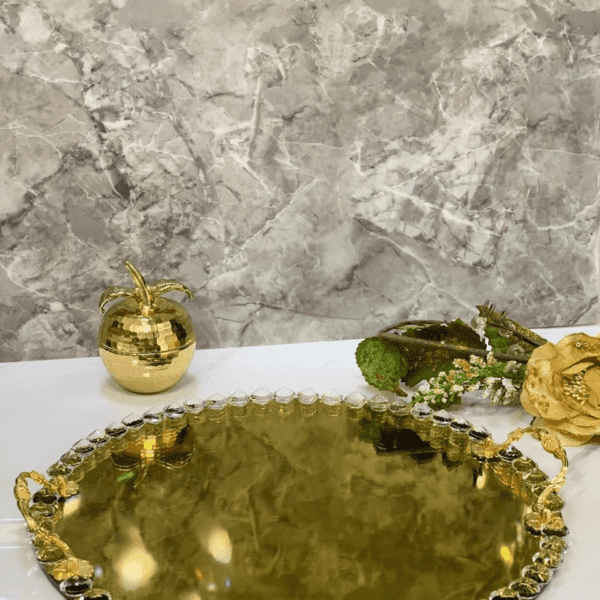 Plateau de Présentation Rond-Doré-PRIX-casablanca-maroc-coucouMarket