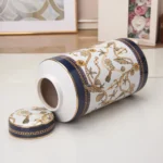 Ensemble-de-Pots-de-Fleurs-en-Céramique-Luxe-Motif-Marin-prix-Casablanca-Maroc-coucouMarket