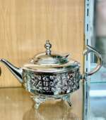 Théière-Traditionnelle-Marocain-en-Argenté-Artisanat-de-Fès-prix-Casablanca-Maroc-coucouMarket