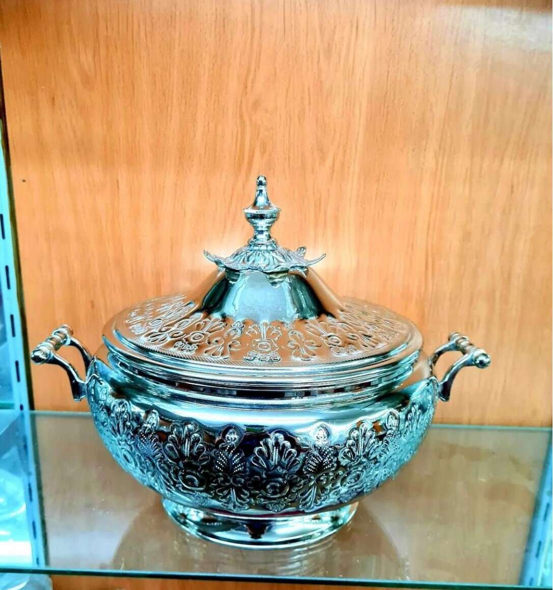 Soupières-Artisanales-en-Cuivre-Argenté-prix-Casablanca-Maroc-coucouMarket