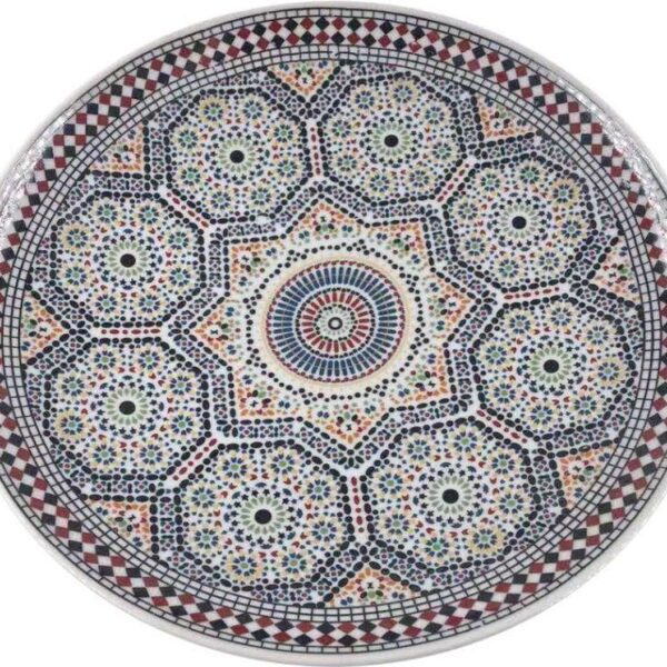 Assiette-Marocaine-ZELLIGE-Par-unité-prix-Casablanca-Maroc-coucouMarket
