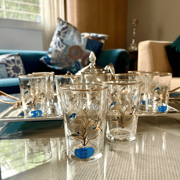 Pack-de-6-Verres-à-thé-O-birds-en-Cristal-Transparent-prix-Casablanca-Maroc-coucouMarket