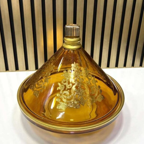 grand-tajine-royal-en-verre-motif-princesse-orange-prix-Casablanca-Maroc-coucouMarket