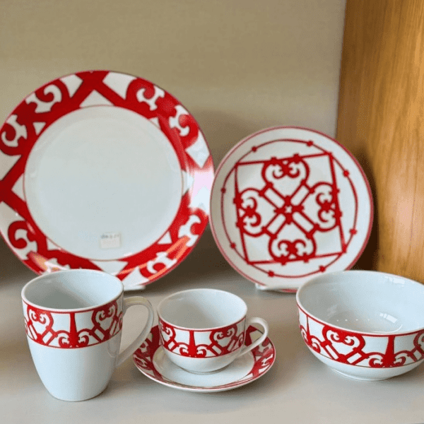 service-de-table-Balcon-Hermès-de-Luxe-25-pieces-Prix-Promo-Casablanca-Maroc-coucouMarket