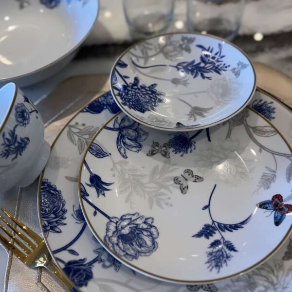 service-de-table-Papillon-Bleu-25-pieces-prix-Casablanca-Maroc-coucouMarket