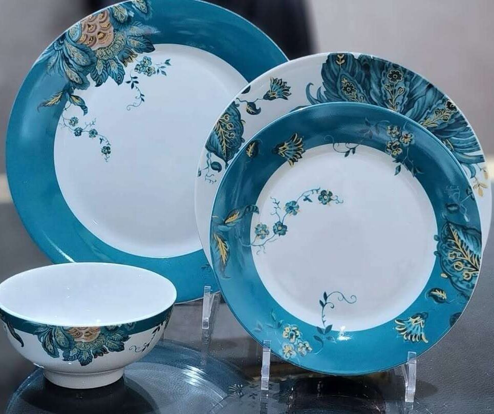 service-de-table-Eliza-Teal-floral-de-24-pieces-pour-6-personnes-prix-Casablanca-Maroc-coucouMarket