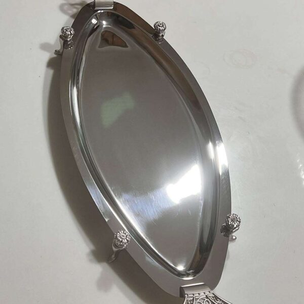 Grand-Plat-à-Poisson-en-inox-18/10-Argenté-prix-Casablanca-Maroc-coucouMarket