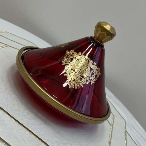 Moyen-Tajine-en-verre-rouge-Motif-khmissa-PRIX-promo-casablanca-maroc-coucouMarket