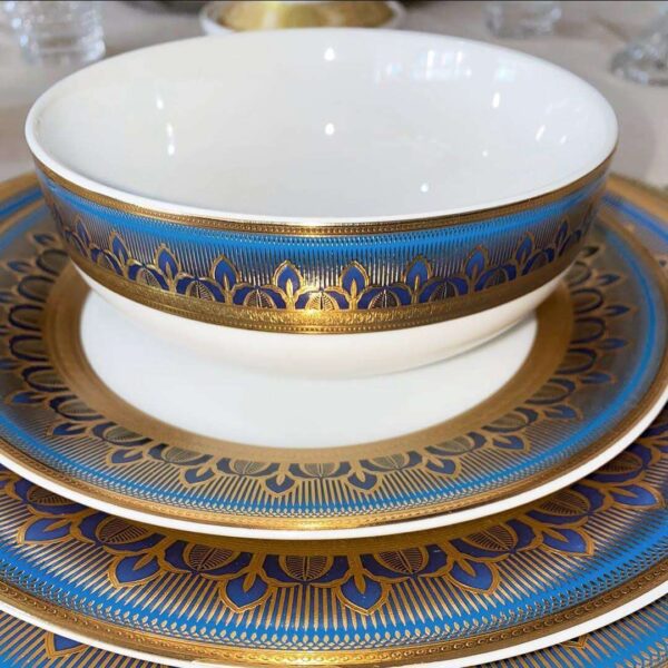 Service-de-table-27-Pièces-karosa-en-porcelaine-Bleu-PRIX-promo-casablanca-maroc-coucouMarket