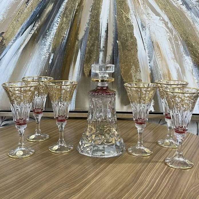carafe-de-luxe-avec-6-verres-en-cristal-italie-prix-Casablanca-Maroc-coucouMarket