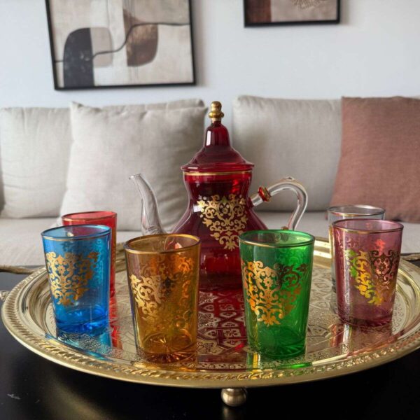Service-à-thé-Amira-de-7-pièces-pour-6-personnesprix-Casablanca-Maroc-coucouMarket